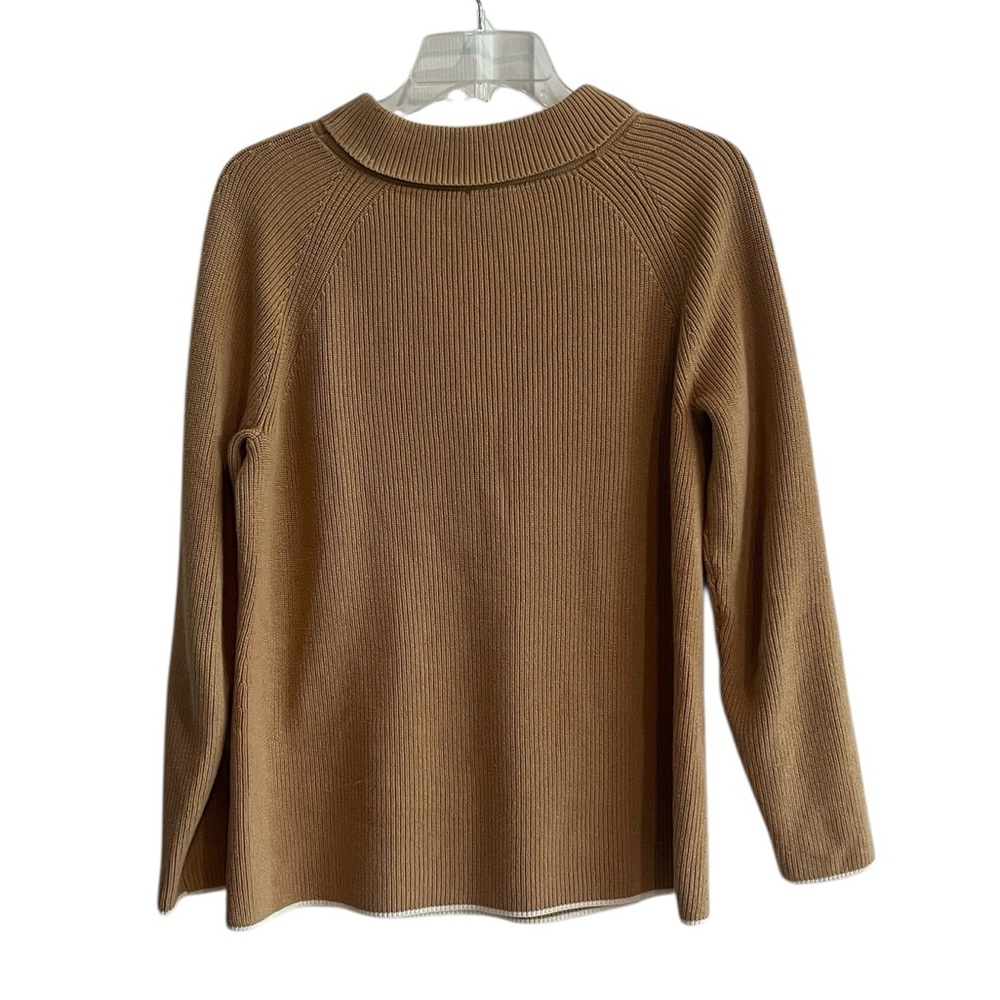 Talbots Camel Pima Sabrina Sweater Size Small - Picture 4 of 8